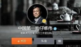 狗仔卓伟爆最新爆料,娱乐圈惊天大事件曝光